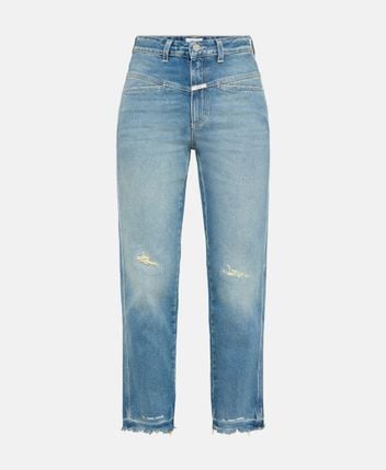 Relaxed Fit Jeans Pedal Pusher