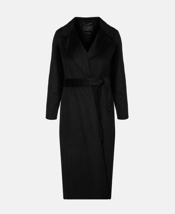 Wool-blend coat
