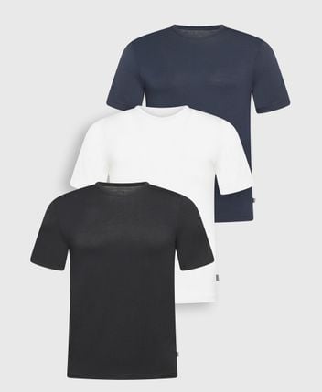 Undershirts, pack of 3 Bamboo