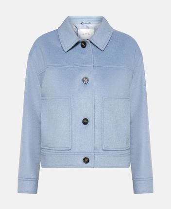 Wool-blend jacket