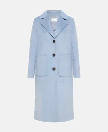 Wool-blend coat