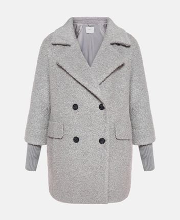 Wool-blend coat