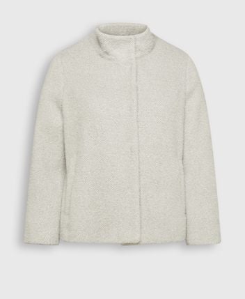 Faux fur jacket