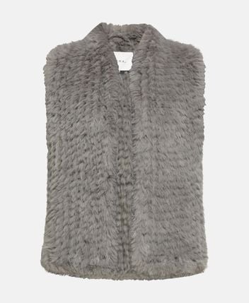 Faux fur gilet