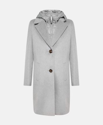 Wool-blend coat
