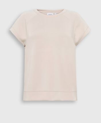 Short-sleeved sweatshirt