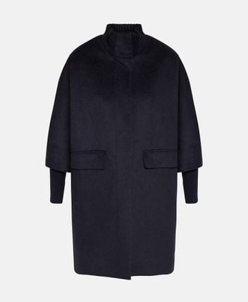 Wool-blend coat