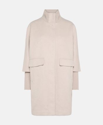 Wool-blend coat