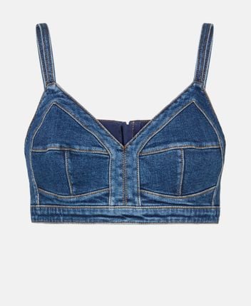 Denim top