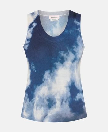 Wool-blend top