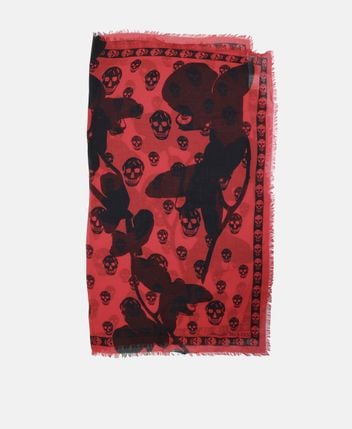 Silk-blend scarf