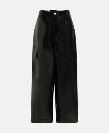 Silk trousers