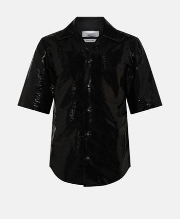 Silk-blend shirt