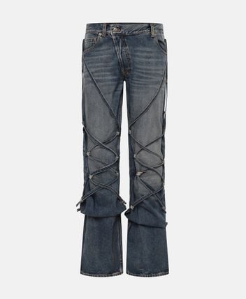 Straight leg jeans