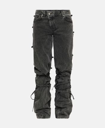 Straight leg jeans