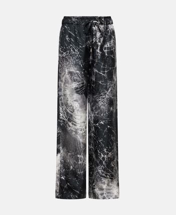 Silk trousers