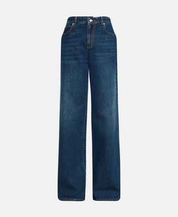 Straight leg jeans