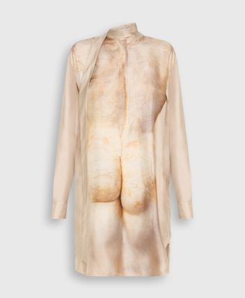 Silk dress Sculpted