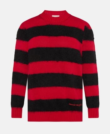 Wool-silk blend pullover