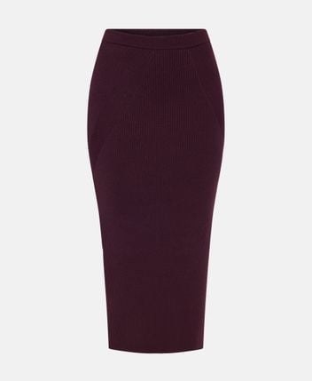 Wool skirt