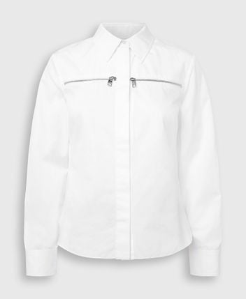 Long-sleeved blouse