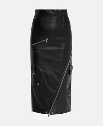 Leather skirt
