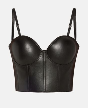 Leather top