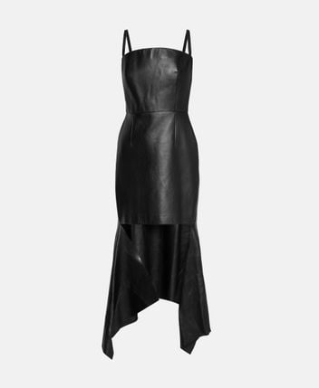 Leather dress