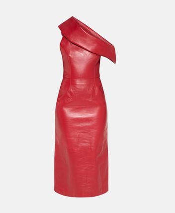 Leather dress