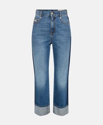 Straight leg jeans
