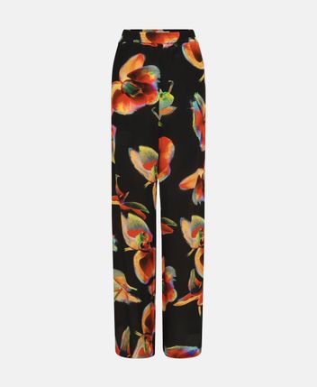Silk trousers