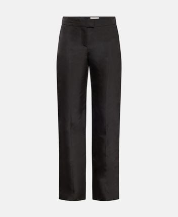 Silk trousers