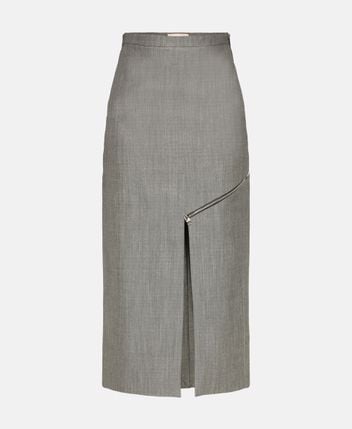Wool skirt