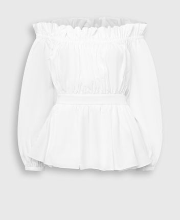 Long-sleeved blouse