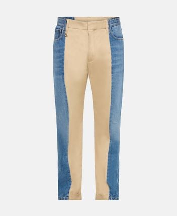 Straight leg jeans