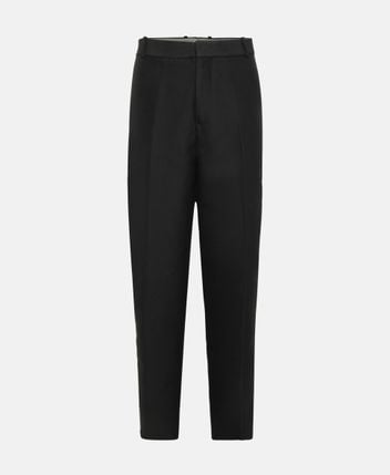 Wool-blend trousers