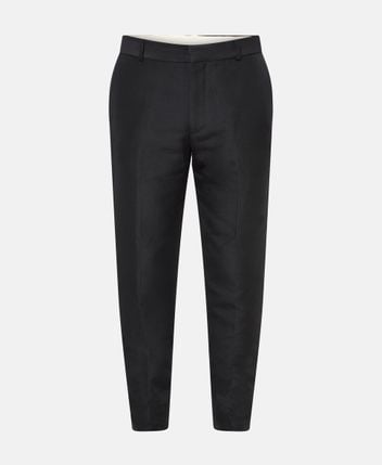 Wool-blend trousers