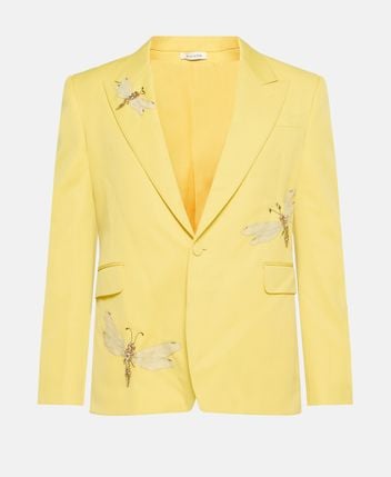 Wool suit jacket