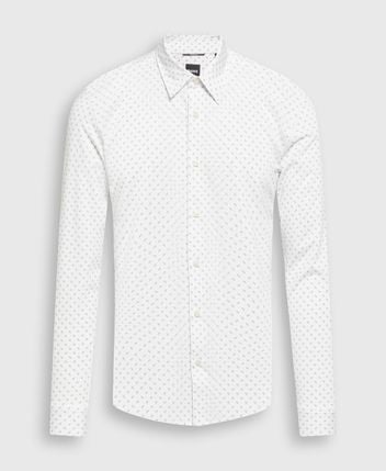 Long-sleeved shirt - slim fit