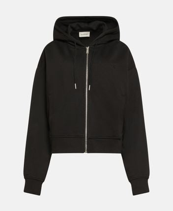 Hooded sweat jacket
