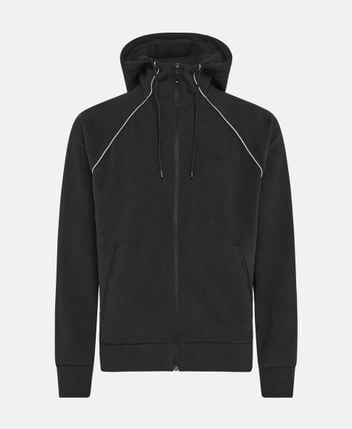 Hooded sweat jacket