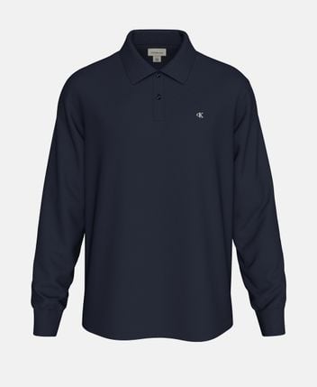 Long-sleeved polo shirt
