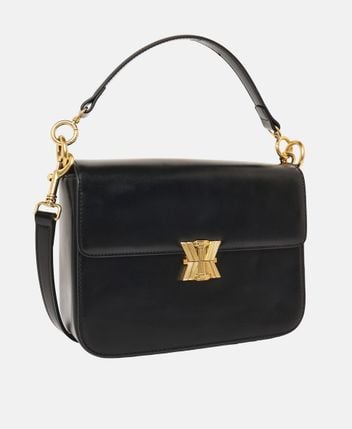 Leather cross body bag Classique Tessa