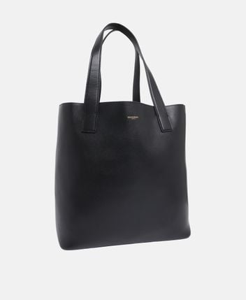Leather shopper