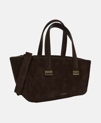 Leather handbag Diana