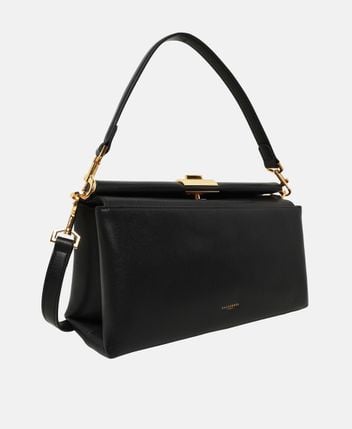 Leather shoulder bag Saskia