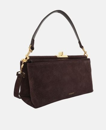 Leather handbag Saskia