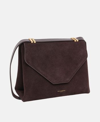 Leather cross body bag