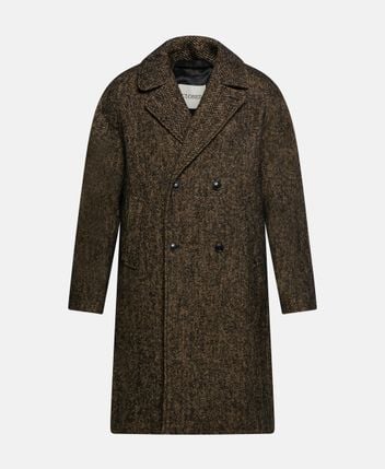 Wool-blend coat