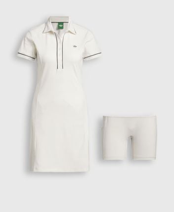 Polo dress with shorts
